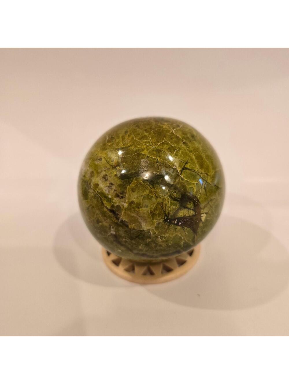 383. Green Opal Sphere